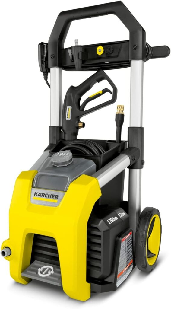 hidrolavadora karcher amarilla eléctrica